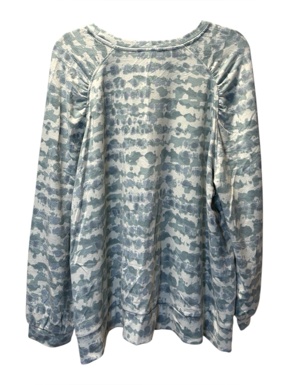 Como Blu Blue-Grey Tie-Dye Crewneck Sweatshirt - Picture 2 of 3